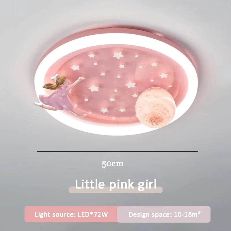 plafonnier mignon pour chambre enfant licorne astronaute décoratif