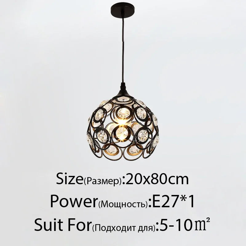 lustre design français en cristal fleur rétro led de luxe