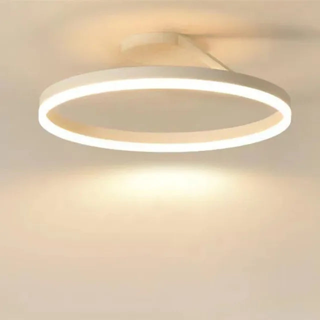 Anneau nordique Led lustre de plafond réglable pour piste salle à manger salon Table centrale chambre suspension lumière décor Lustre luminaire