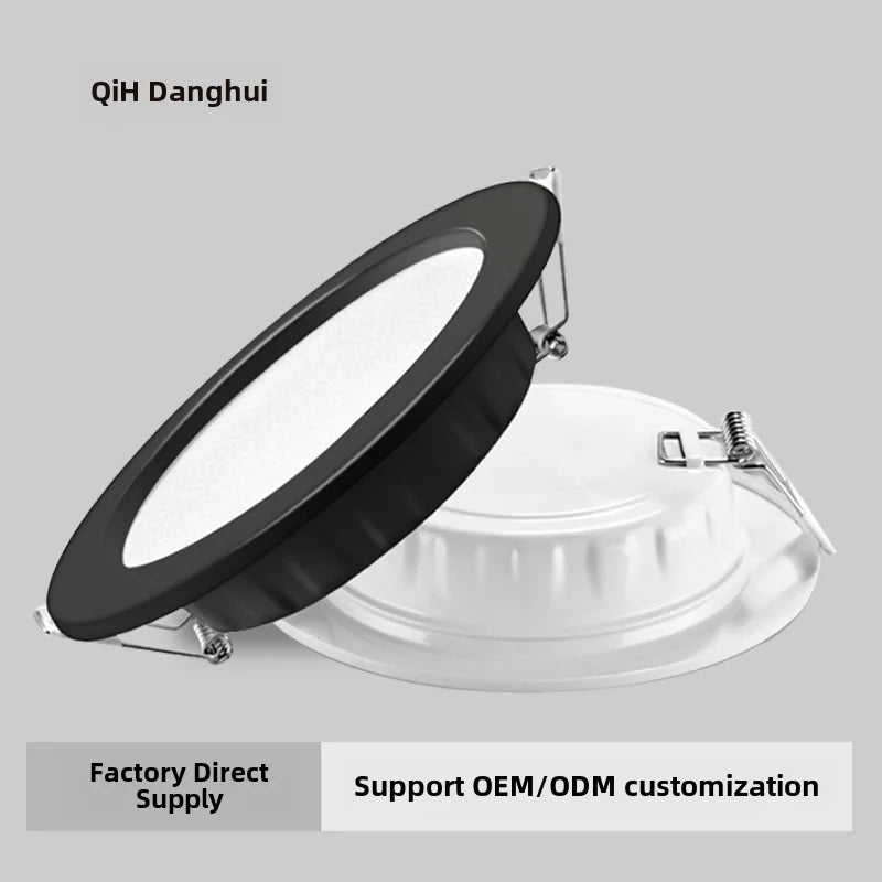 lampe encastrée ultra-mince à led personnalisable anti-éblouissement