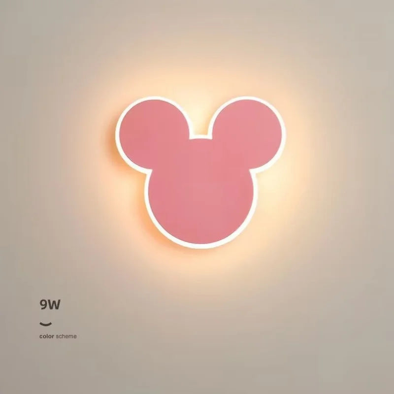 applique murale moderne mickey pour enfants décoration intérieure