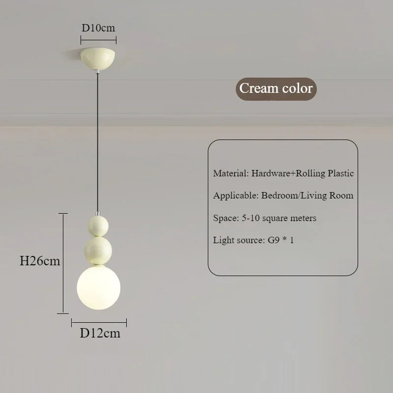 suspension nordique design multi tête pour éclairage intérieur