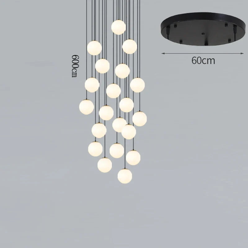 Nordique décor à la maison salle à manger suspension lumières éclairage intérieur plafonnier suspension lustre lampes pour salon