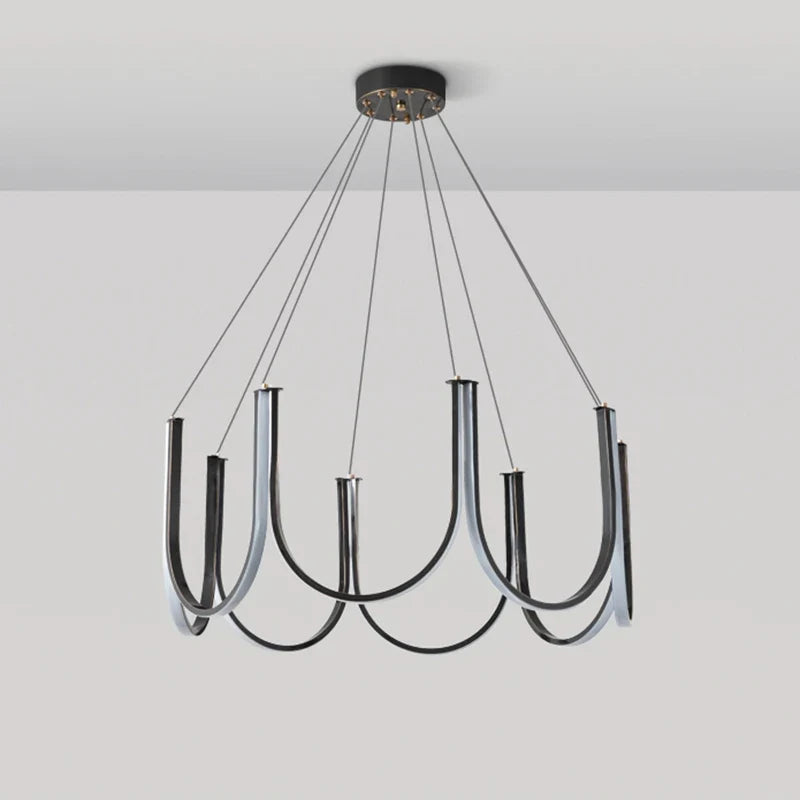 lustre led moderne créatif décoratif pour diverses utilisations