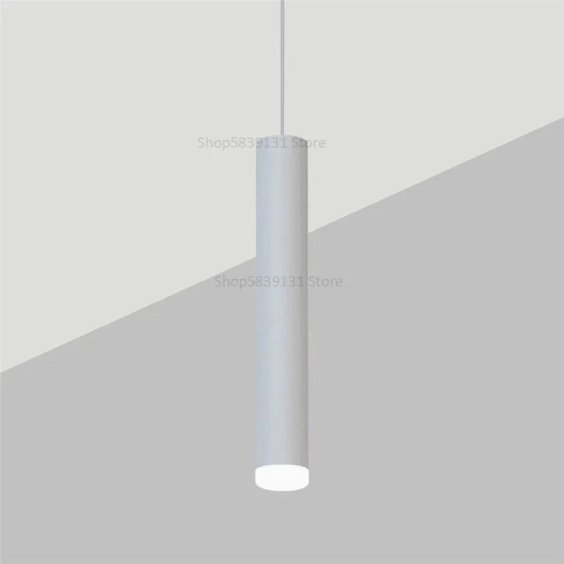 suspension moderne cylindrique pour décoration intérieure nordique