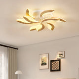 lustre moderne en bois et acrylique pour intérieur