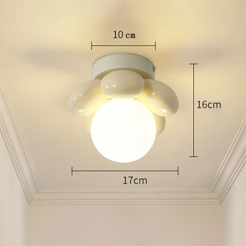 plafonnier nordique éclairage LED pour espace intérieur et extérieur