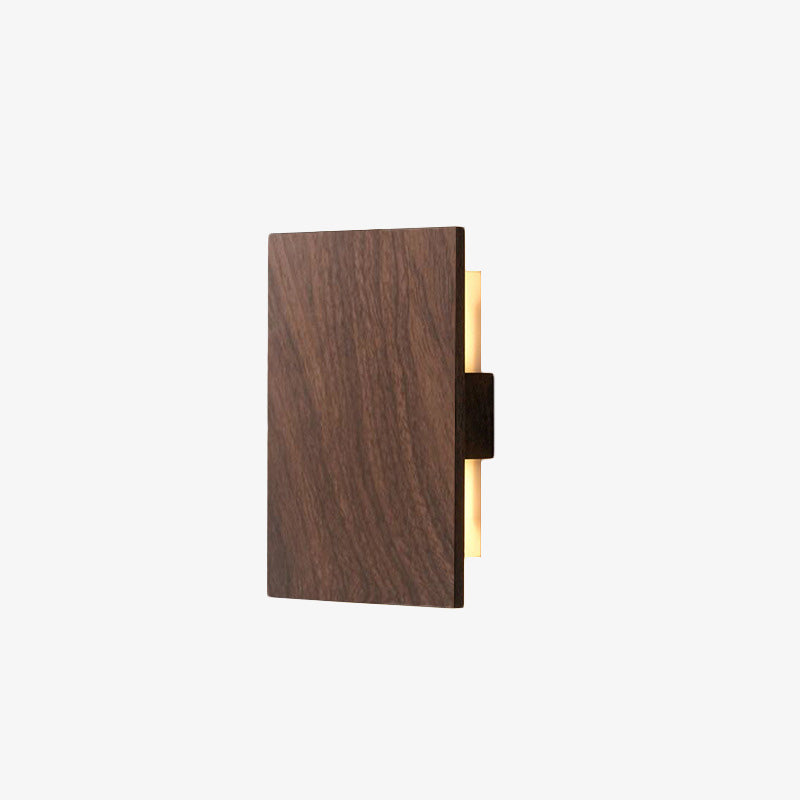 Applique murale scandinave plaque en bois Brantley