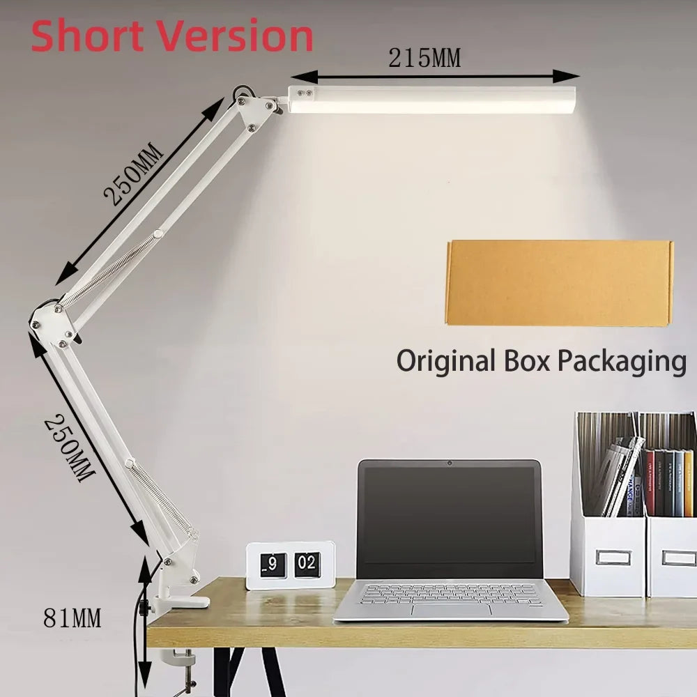Lampe de bureau LED avec pince 10W