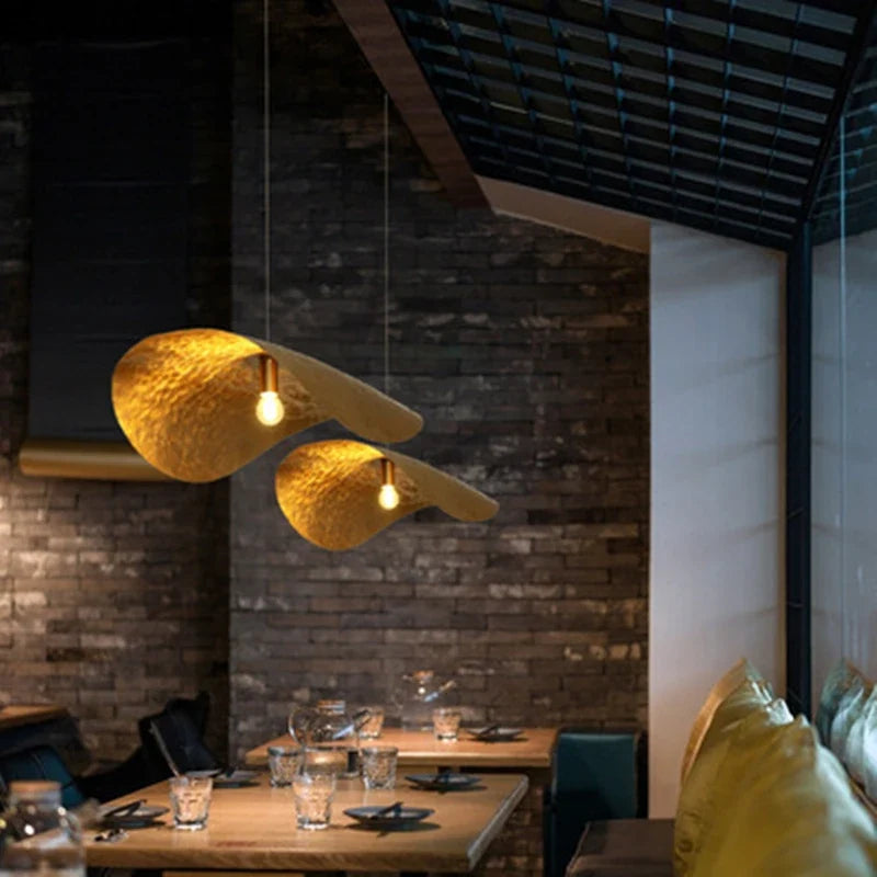 suspension en cuivre créative pour décoration intérieure design