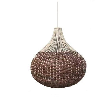 suspension en osier japonais tissée à la main pour décoration intérieure