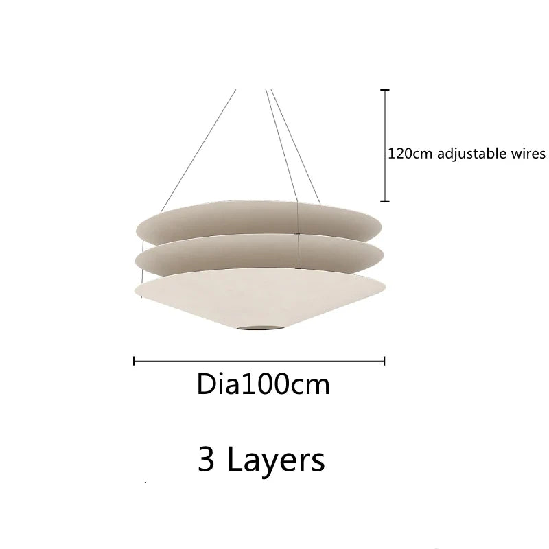 Suspension en papier japonais Wabi Sabi