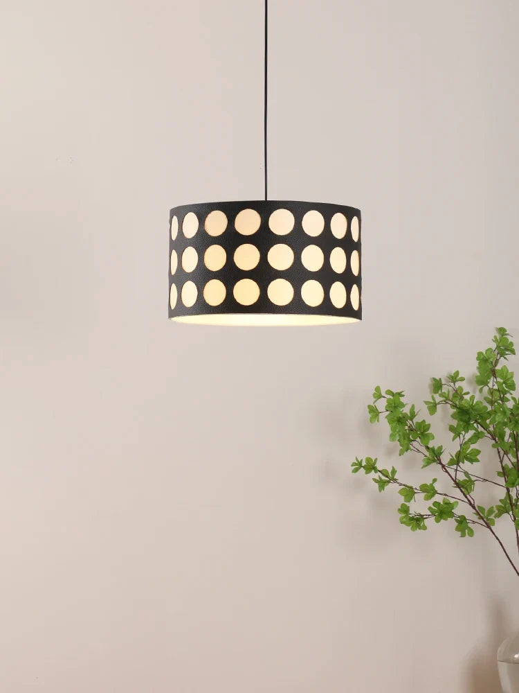 suspension à pois vintage moderne pour intérieur tendance