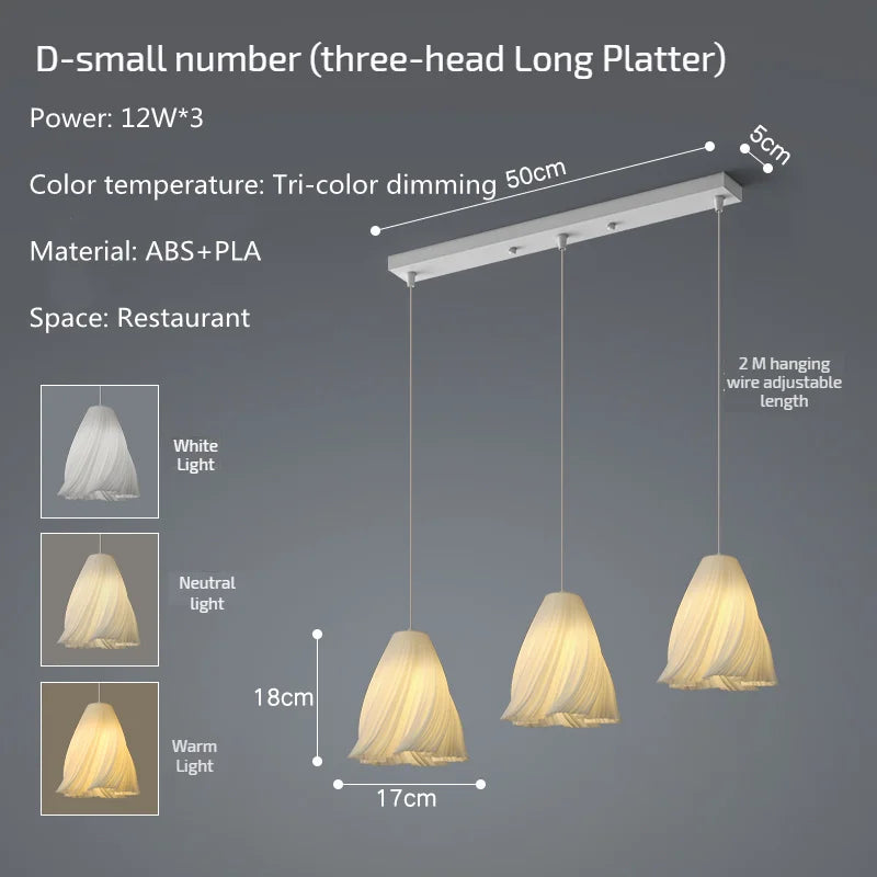 lustre nordique petit pétale pour ambiance conviviale