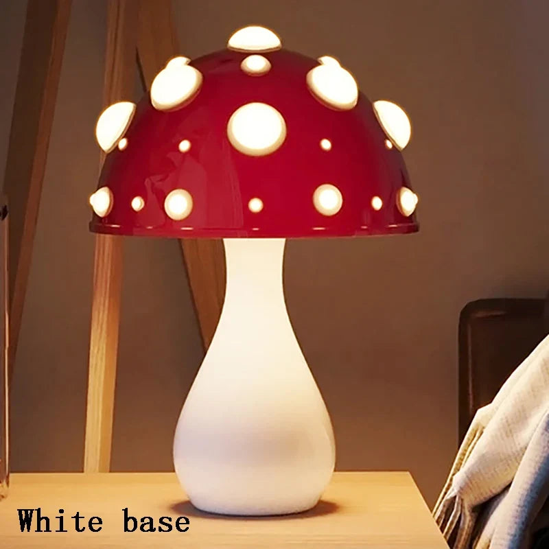 Lampe champignon Amanita tricolore LED USB