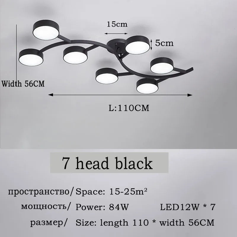 plafonnier led design moderne pour éclairage intérieur élégant