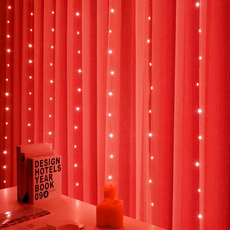 guirlande lumineuse led pour noël et décoration festive