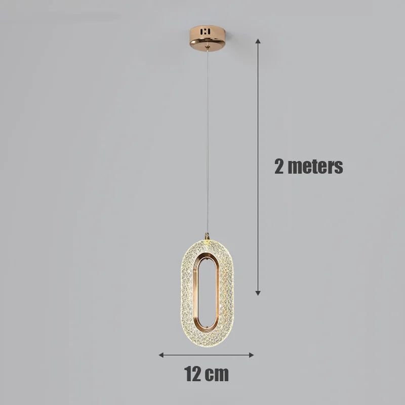 lustre led nordique décoration intérieure suspension