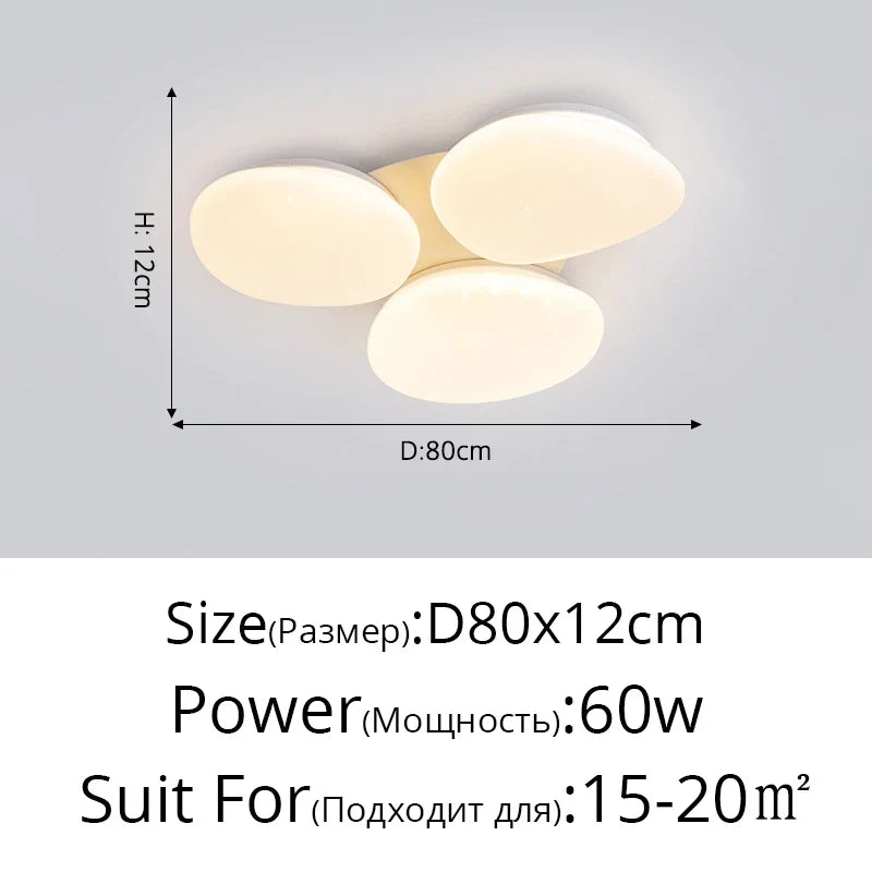 lustre led minimaliste moderne romantique créatif pour hôtel