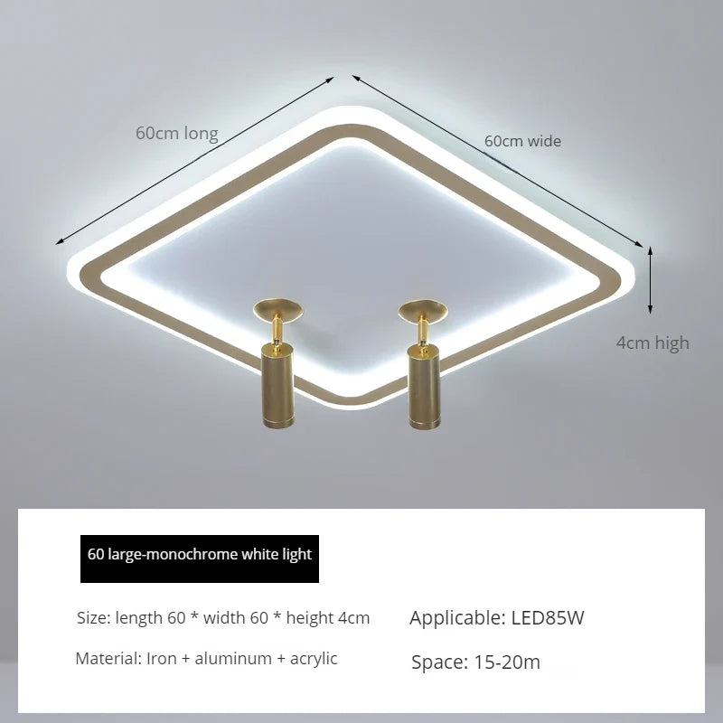 plafonnier led moderne design pour intérieur éclairage surface