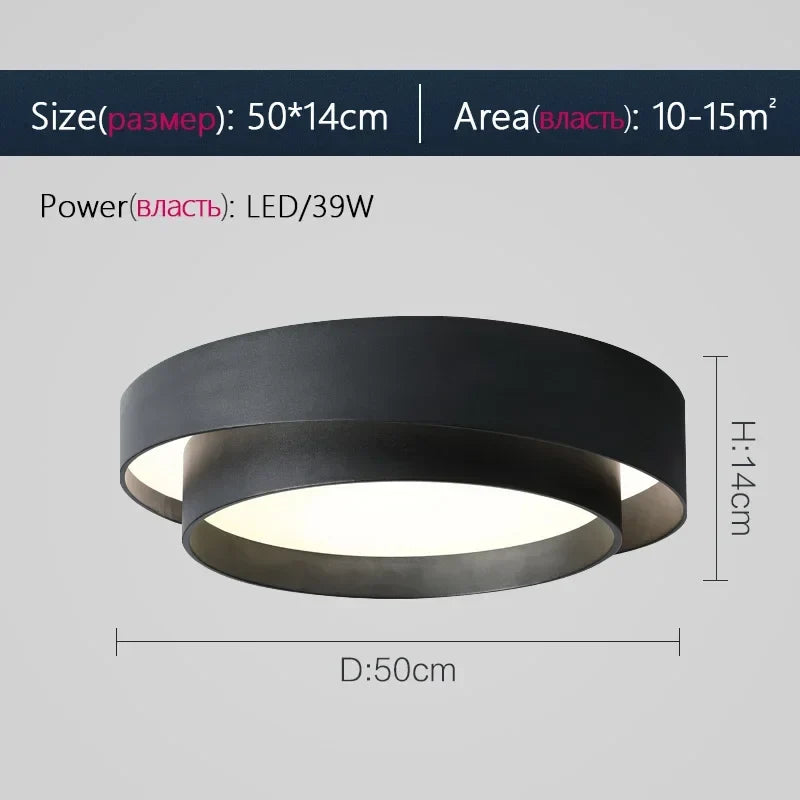 lustre moderne design nordique avec éclairage led 2024
