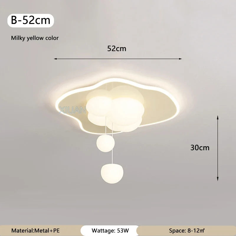 lustre romantique à bulles pour salon et bureau