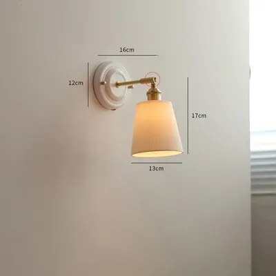 applique murale led iwhd nordique japonaise