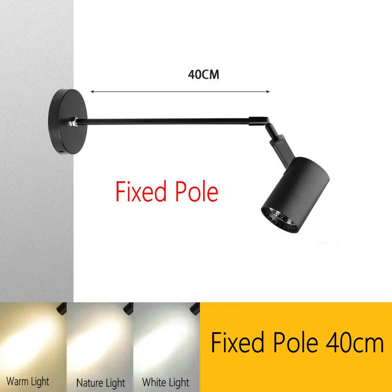 applique murale télescopiques led modernes long bras