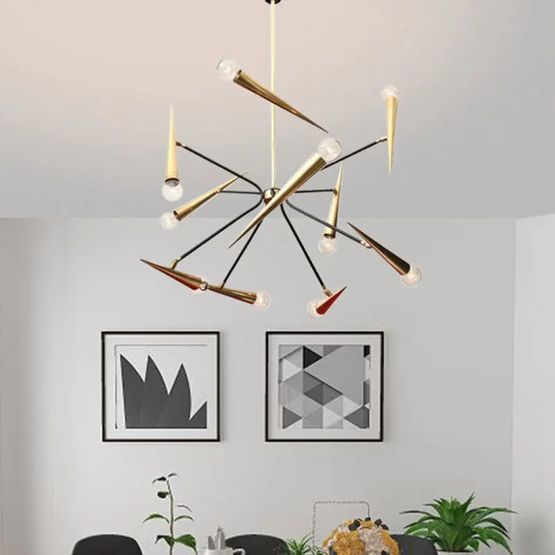suspension nordique design industriel éclairage moderne pour intérieur