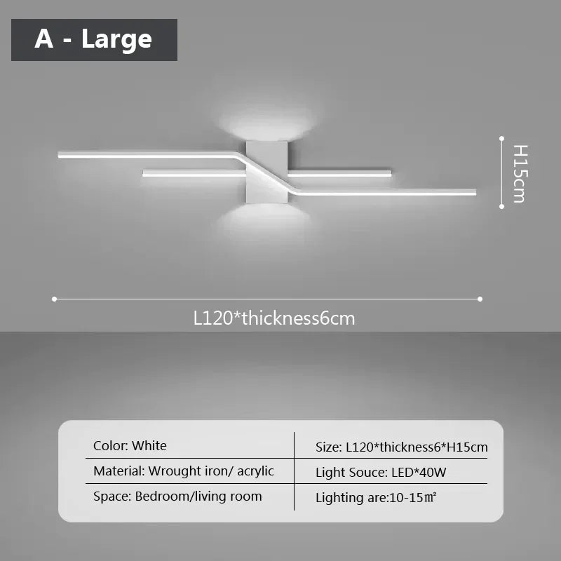 applique murale moderne led lumière décorative intérieure design élégant