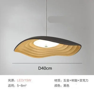 suspension nordique créative en résine pour décoration intérieure