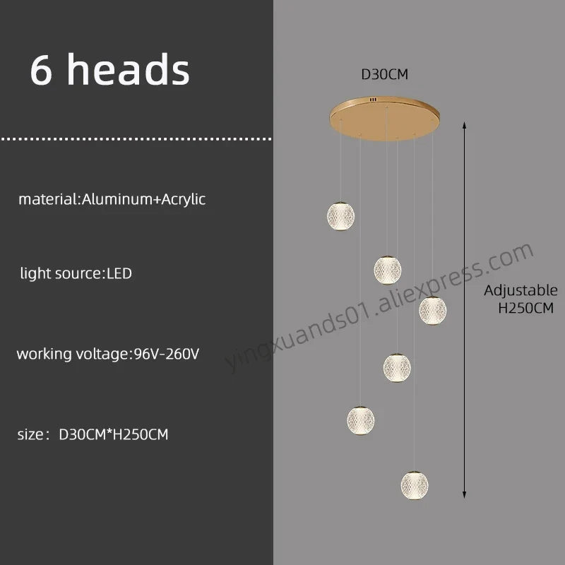 lustre moderne design pour éclairage intérieur élégant