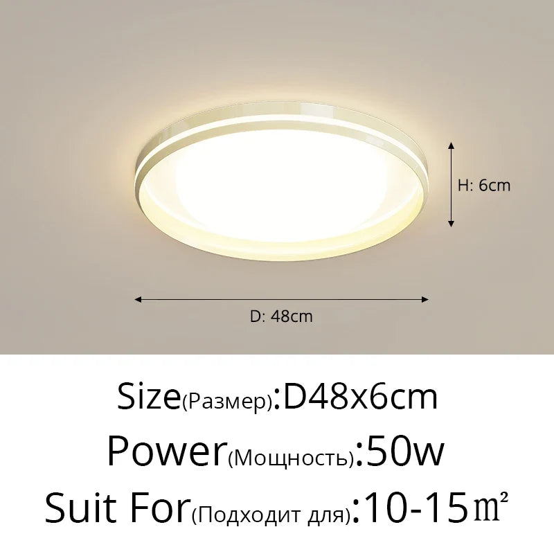 lampe de salon protection des yeux spectre complet plafonnier intelligent
