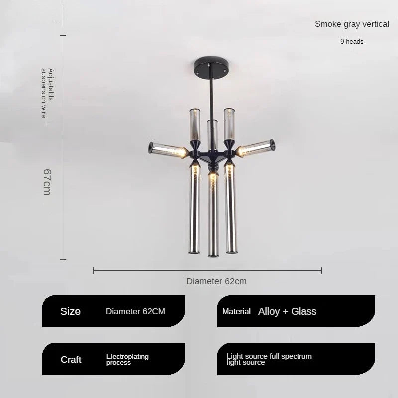 lampe à poser créative en verre design italien pour tous les espaces