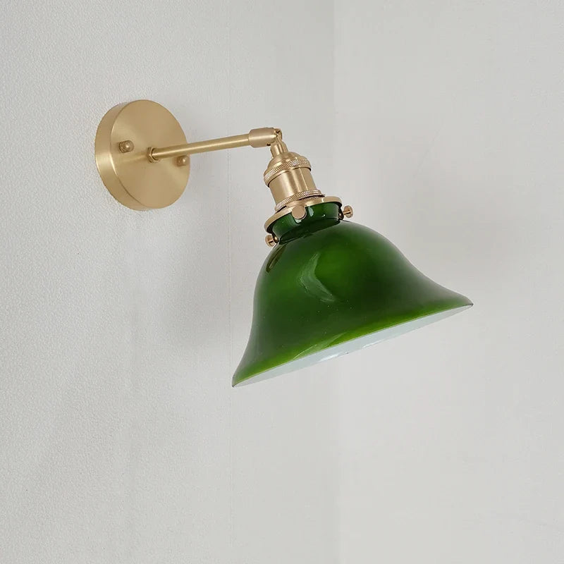 applique murale iwhd en cuivre rotative avec bras long pivotant