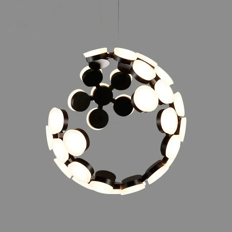 suspension design nordique moderne pour éclairage intérieur