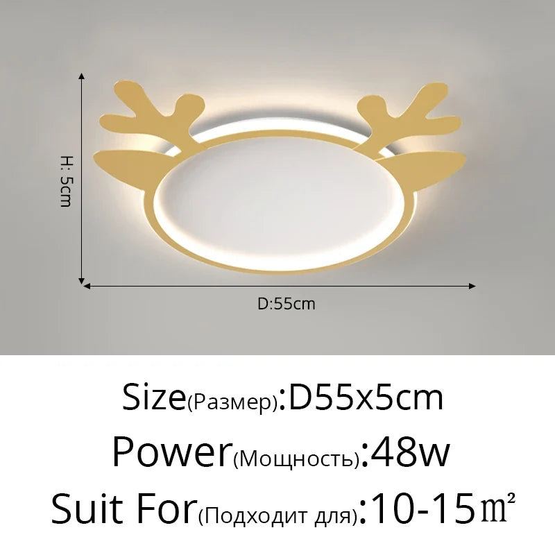plafonnier led moderne pour éclairage intérieur décoratif