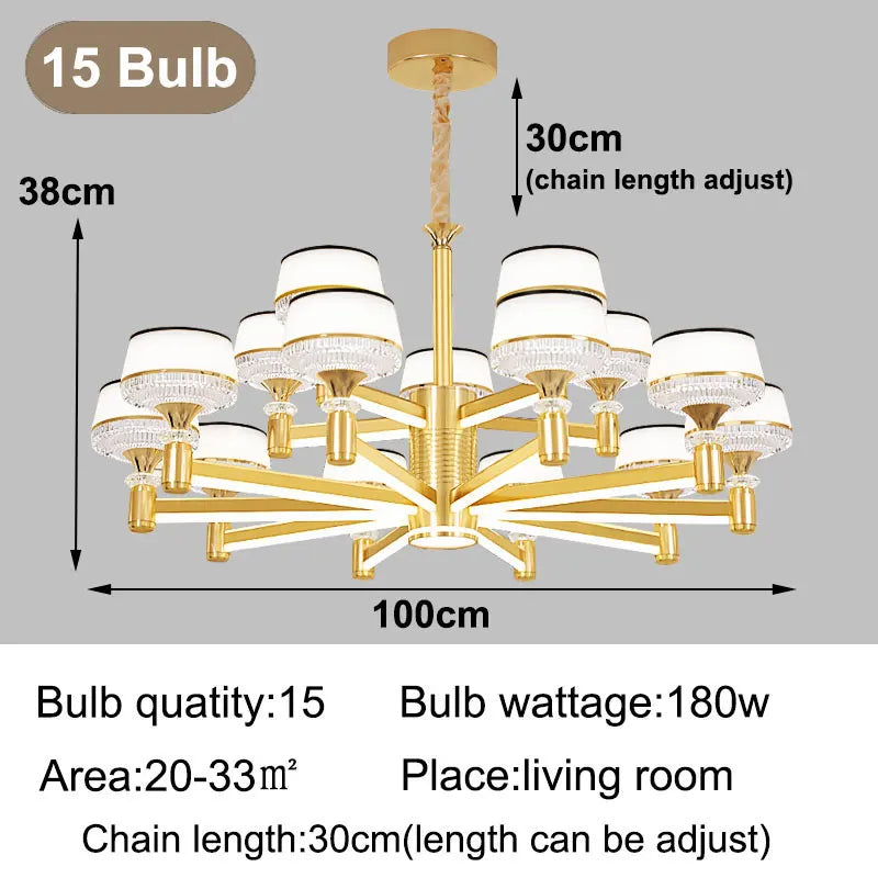 lustre moderne led design nordique pour intérieur élégant