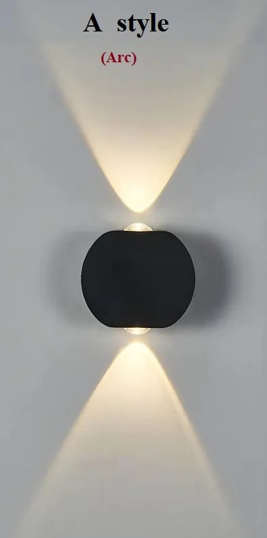 applique murale led étanche moderne pour intérieur extérieur décoratif