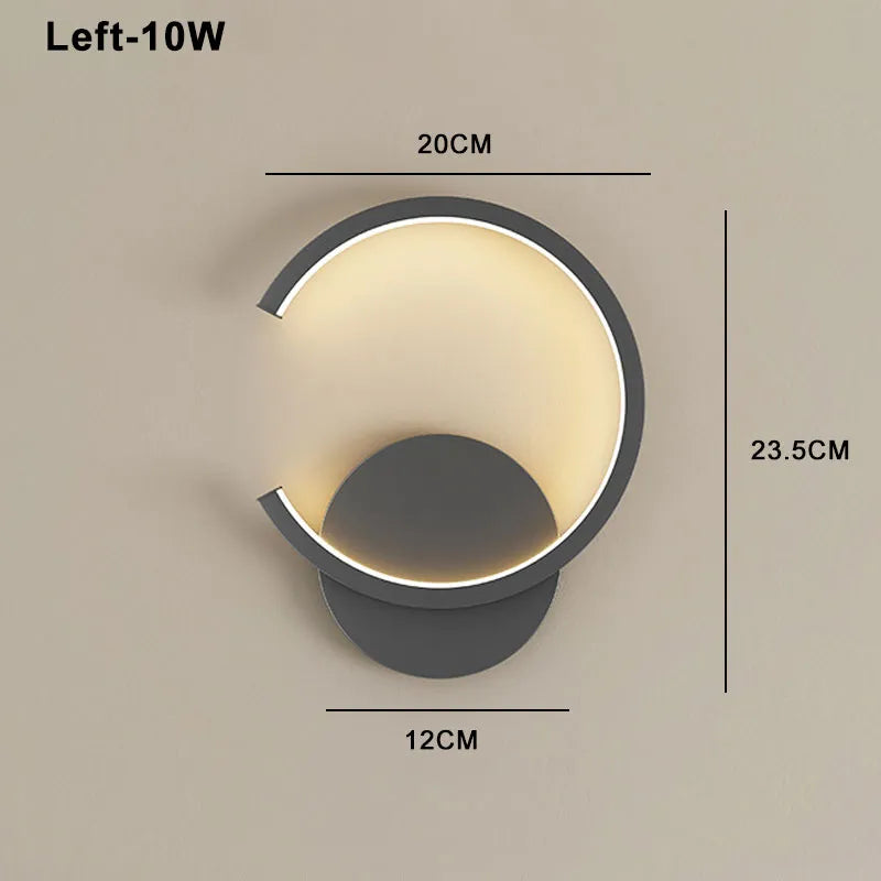 applique led moderne intérieur décor lumière