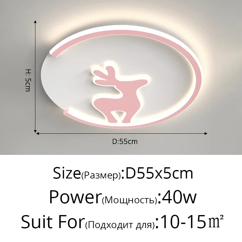 plafonnier led moderne pour éclairage intérieur décoratif