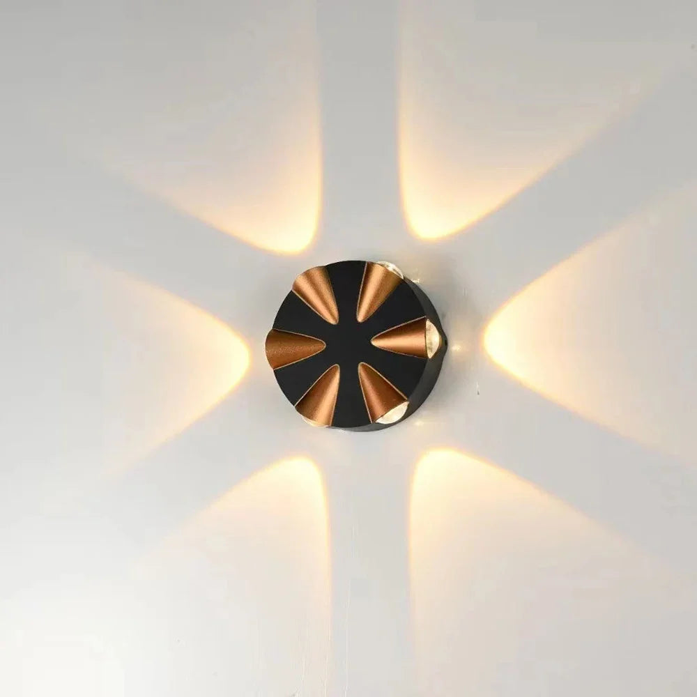 applique murale led design décoratif pour intérieur ou extérieur