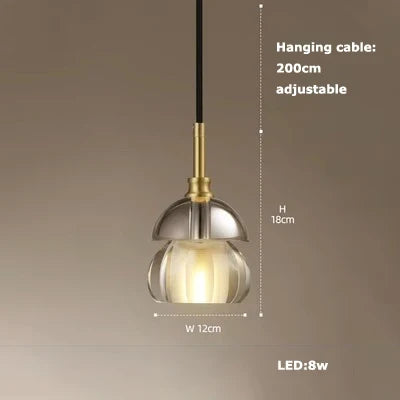 suspension art déco cristal luminaire élégant pour intérieur moderne