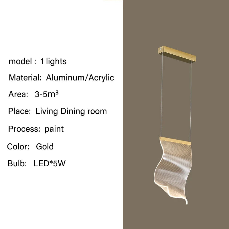 Nordic Modern Luxury Attic Chandelier Living Room Dining Room Dining Table Chandelier Hotel Lobby Staircase Hanging Chandelier