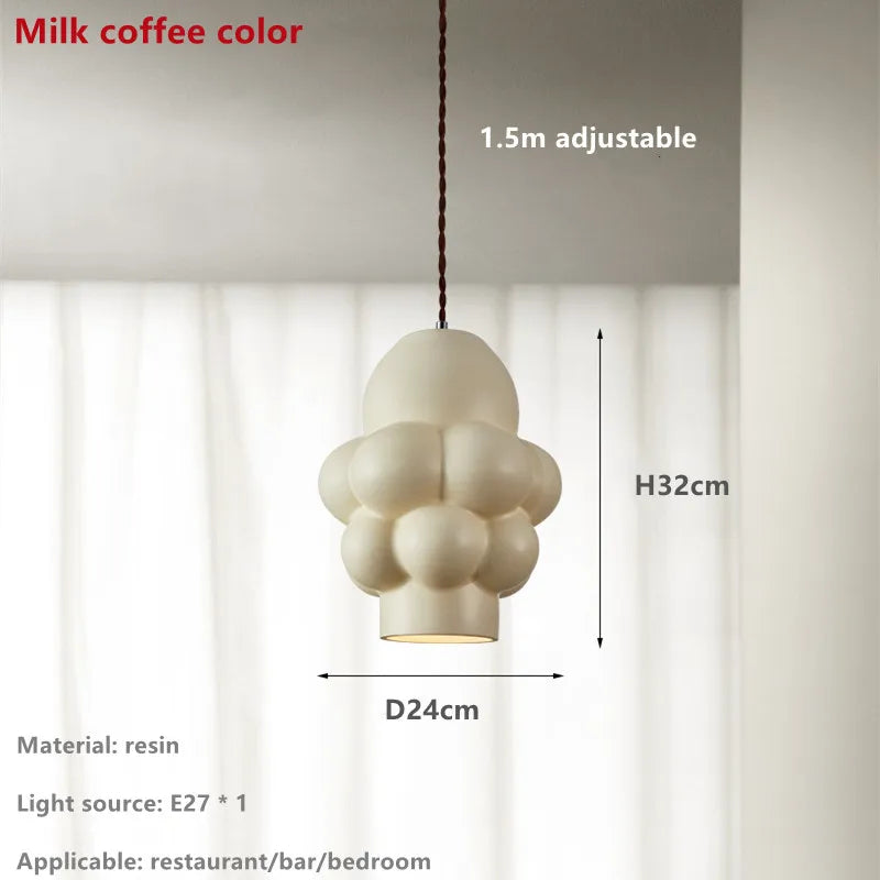 lustre led style wabi sabi nordique pour bar et restaurant