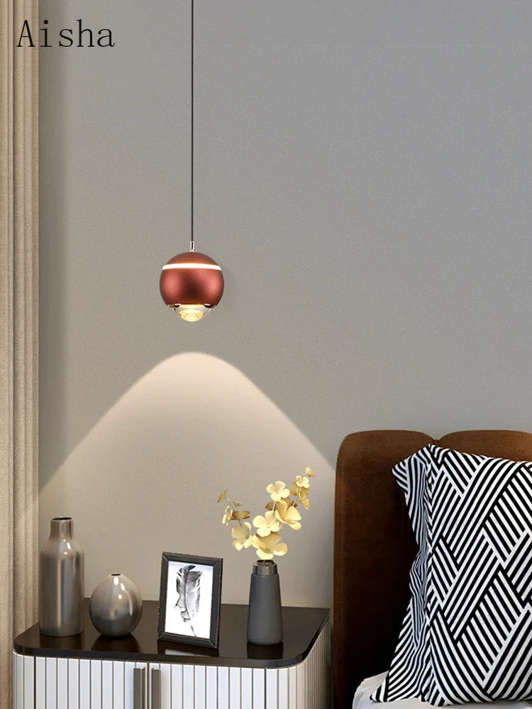 suspension moderne en forme de boule pour intérieur créatif