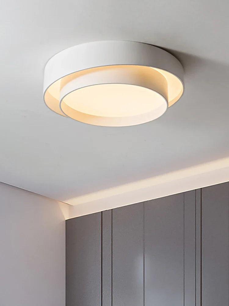 plafonnier rond moderne led design pour divers espaces