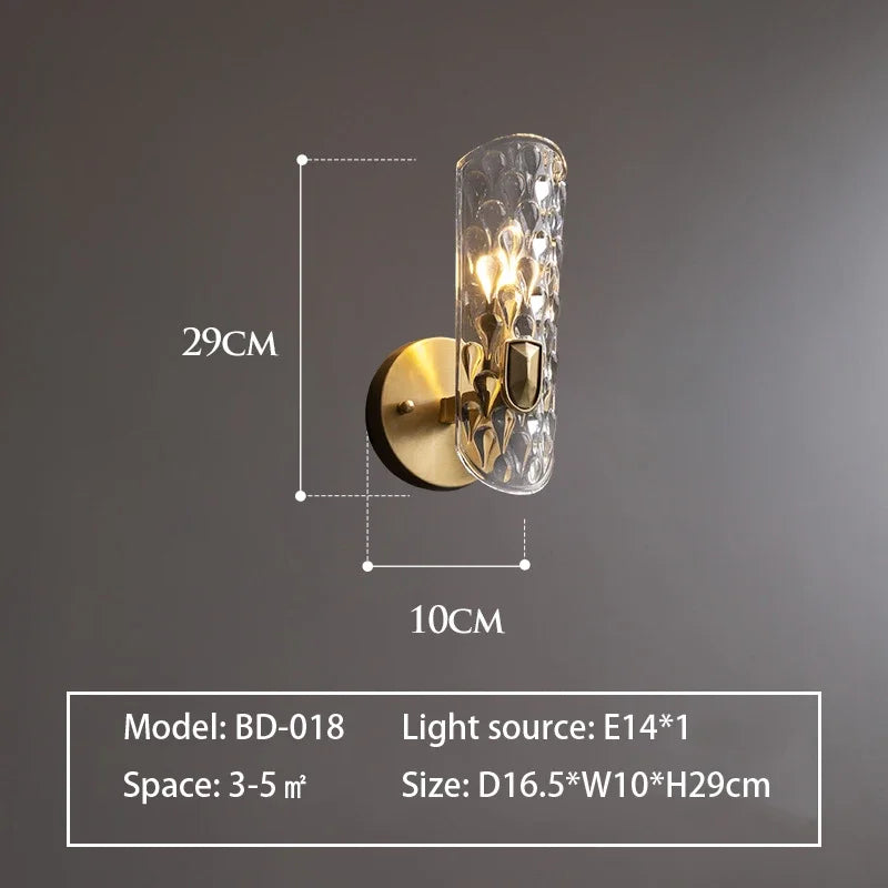 applique murale en cristal design bouclier luxe pour intérieur décoratif