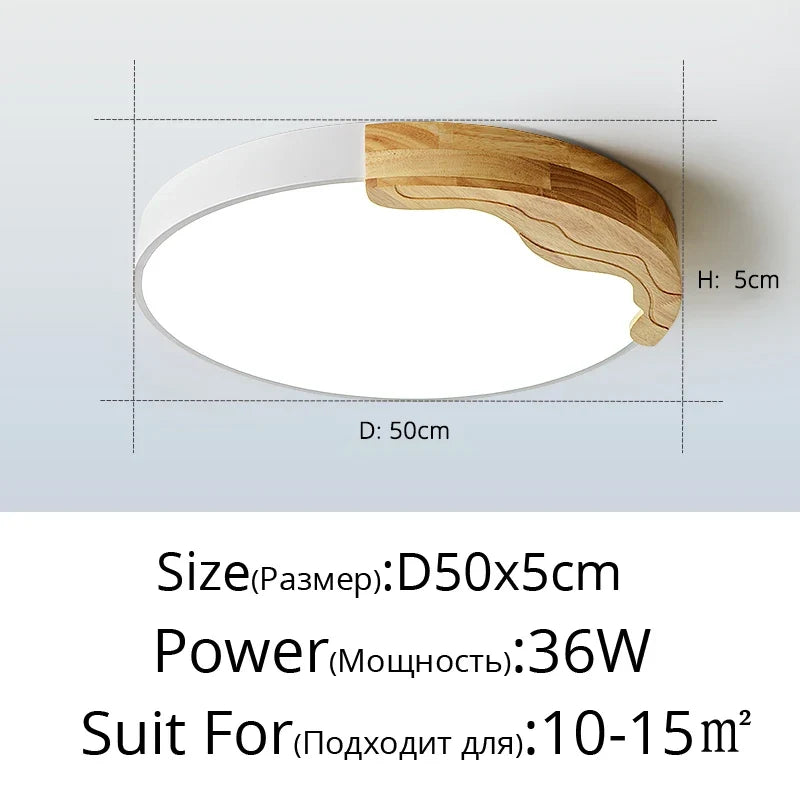plafonnier led encastrable style nordique macarons ronds romantiques luminaire créatif moderne