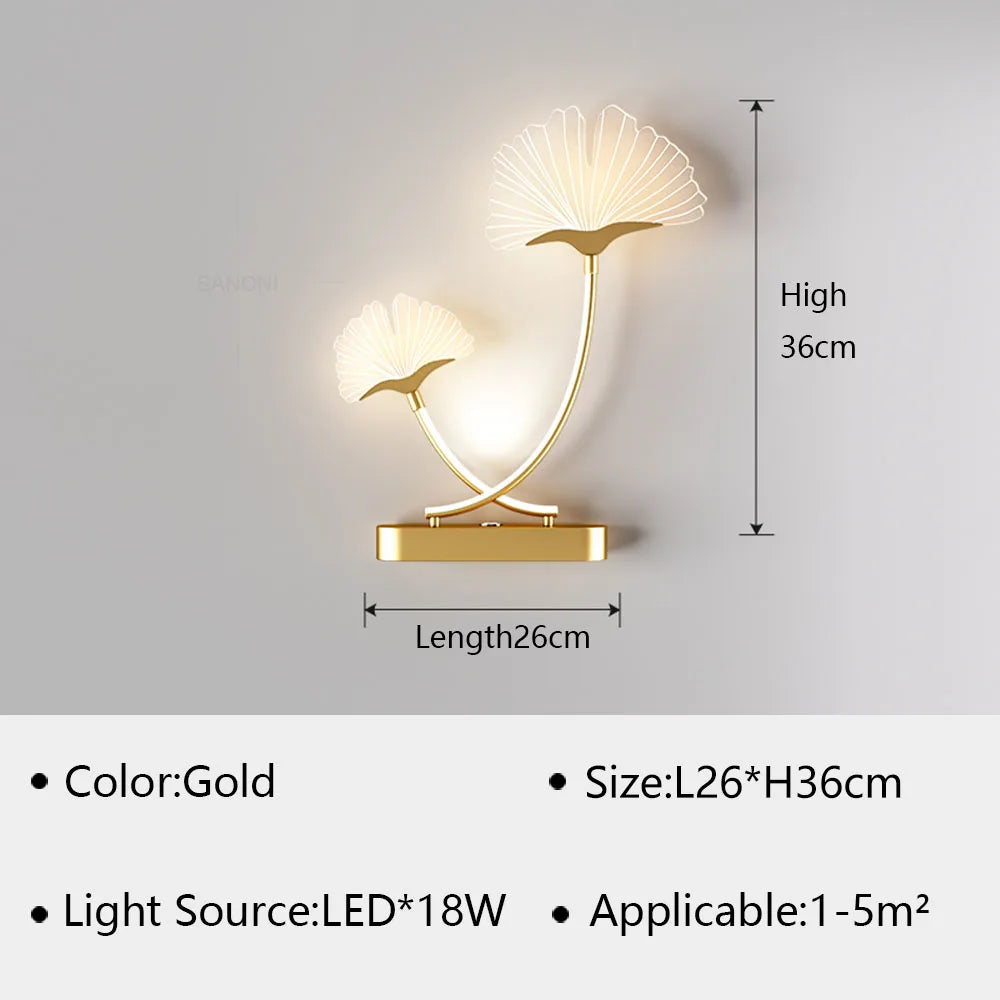 applique murale led moderne pour décoration intérieure élégante
